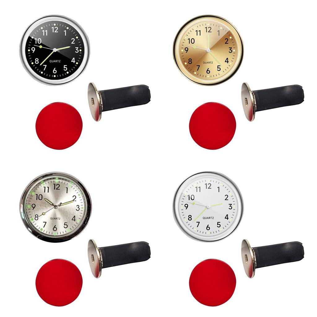 Модернизированные часы для приборной панели автомобиля Удобные автомобильные часы Простые в использовании автомобильные часы с зажимом Простая установка для салона