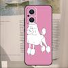 Poodle Dog Cover For OPPO Reno 14F 11F 12F 13F 10 11 12 13 14 Pro 7 8 Lite OPPO Find X6 X8 X9 Pro Case