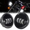 Motorcycle 2pcs 4.5 Inch Led Fog Light DRL Led Fog Halo Ring 30W Round Waterproof 4 1/2 Auxiliary Passing Lamp