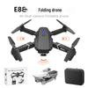 4K HD E88 Складной дрон квадрокоптер с пультом дистанционного управления и камерой