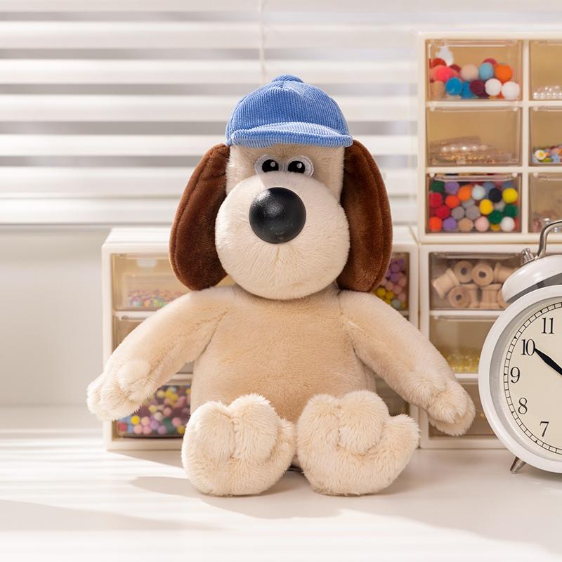 Original Wallace And Gromit Peluches Plush Toys Anime Cute Puppy Stuffed Dolls Kawaii Home Decor Kid Birthday Gift Bag Pendant
