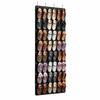 Breathable Shoe Rack 14/24/28/35/40/48 Grid Hanging Shoe Rack Shoe Storage Bag  Door Behind
