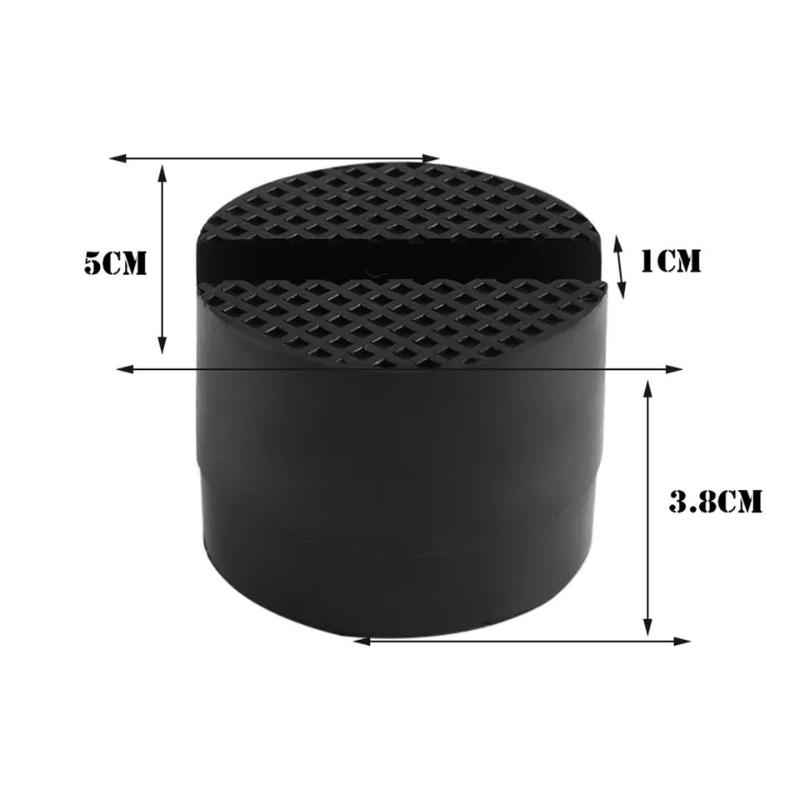 Подставка для домкрата для автомобиля Резиновые накладки Колесная тележка Прорезной напольный адаптер для рельс Инструменты для ремонта Lexus Subaru Fiat Volvo