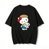 Womens Cartoon Printed Short Sleeve Cotton Women Tshirt 21st Century Style 2026 Summer Y2K Top Casual Fashion Womens Tshirt