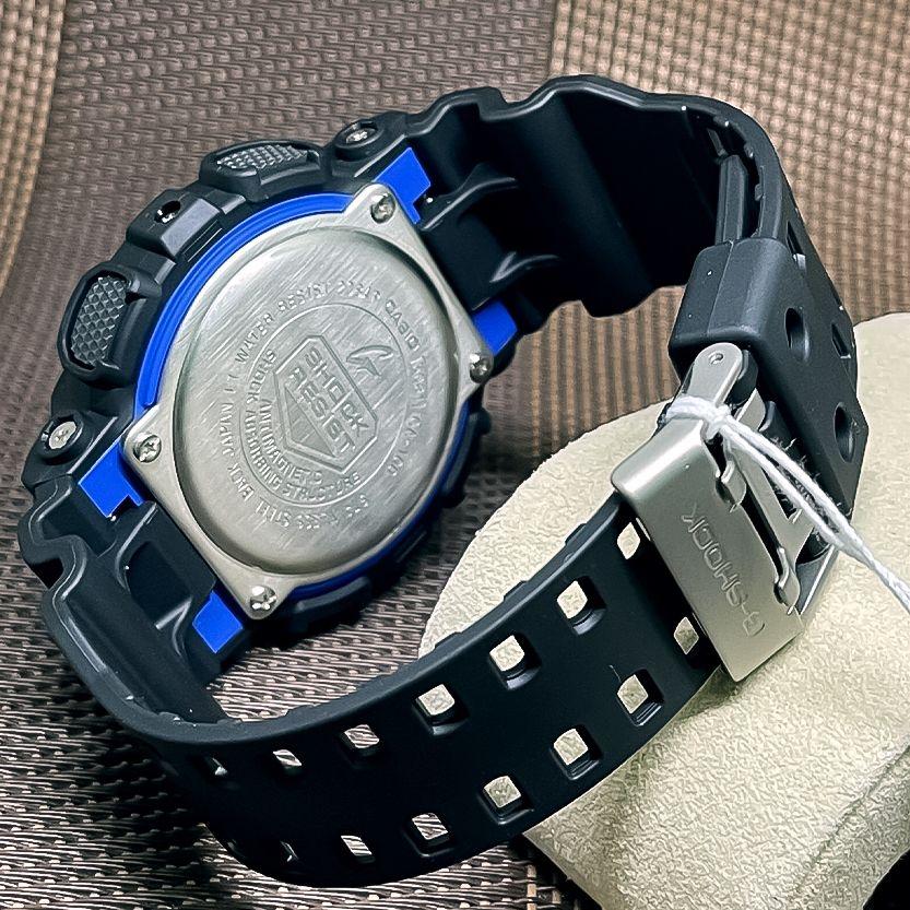 Casio G-Shock World Time Alarm GA-100-1A2 Мужские часы GA-100