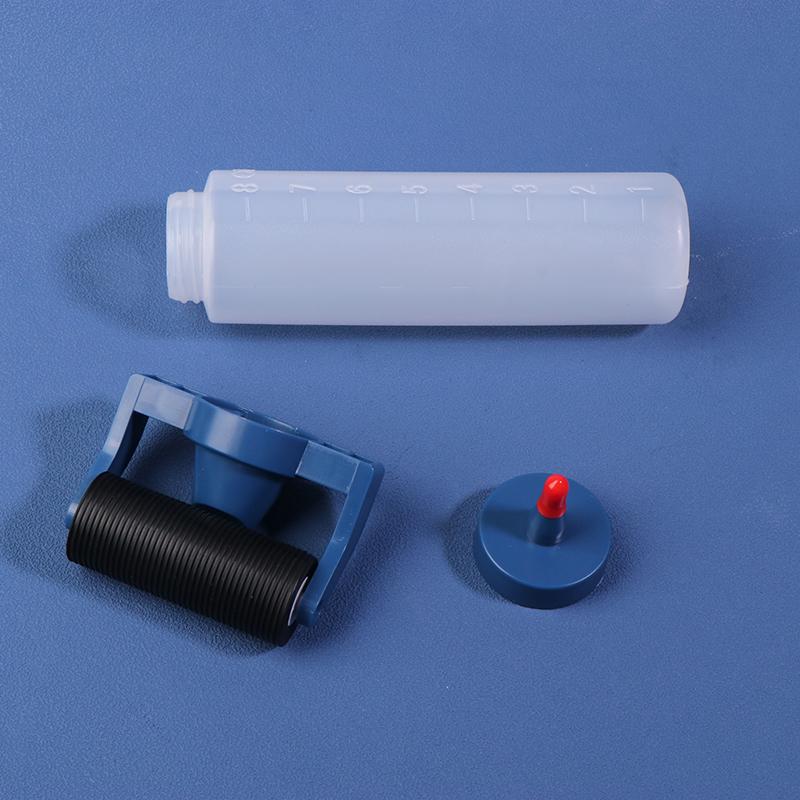 Деревянный клей Роликовая бутылка Контейнер для клея Диспенсер Клей для дерева Нанесение Инструмент для деревообработки С роликом и крышкой