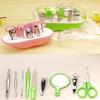 9Pcs1set Маникюр Педикюр Уши Кусачки для ногтей Набор для ухода за ногтями Модный набор инструментов для личной гигиены