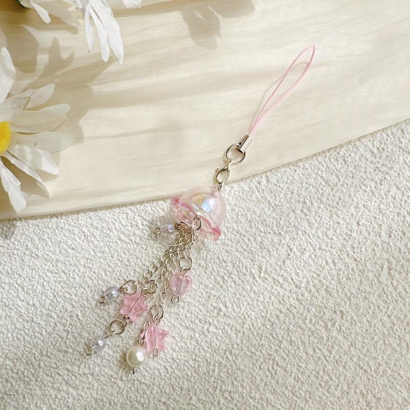 Handcrafted Star Night Pearls Hangings Stylish Star And Pearls Wind Chime Pendant Decoration Adds Romance To Any Room