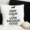 Fashion Colorful Dog Printed Cushion Cover Home Dachshund Decorative Sofa Coffee Car Chair Throw Pillow Case Almofada Cojines