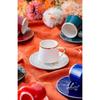 Milla 6 Person Colorful Coffee Cup Set