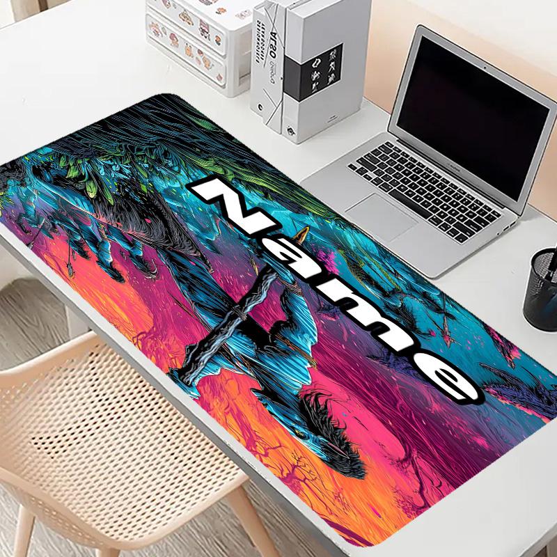 Custom Name Personalized Avatar Pattern Mousepad, Laptop PC Desk Mat, Decorative Desk Mat for Home Keyboard Pad Gift