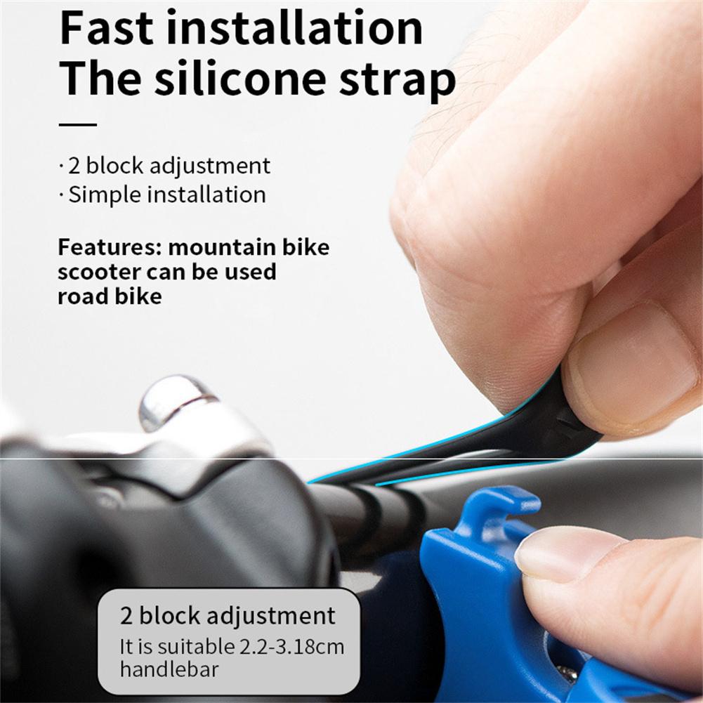 Bike Bell Usb Rechargeable Speaker 4 Modes Independent Switch Mini Electric Horn Accessories For Bicycle Scooter Mtb