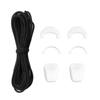 Casual Quick Lace Kit Colorful Fabric Shoe Laces Soft Shoelaces  Sneakers