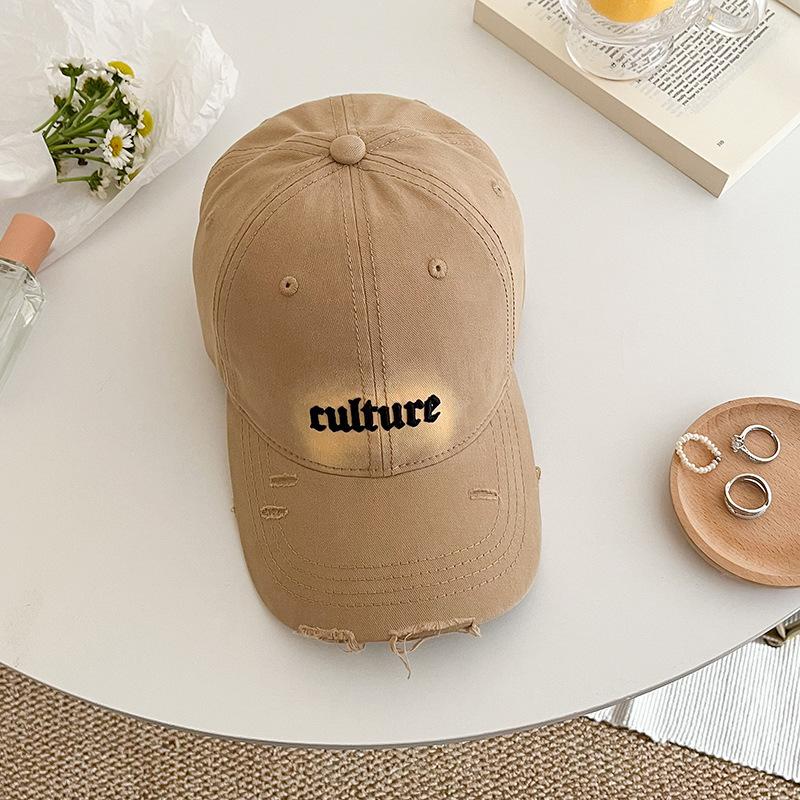 Women'S Spring And Summer Baseball Cap Sunscreen Versatile Fashion Hat Trend Cap