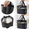 Large Capacity Travel Net Handbag Breathable Bathing Wash Pouch Mesh Clothing Pocket  Fitness