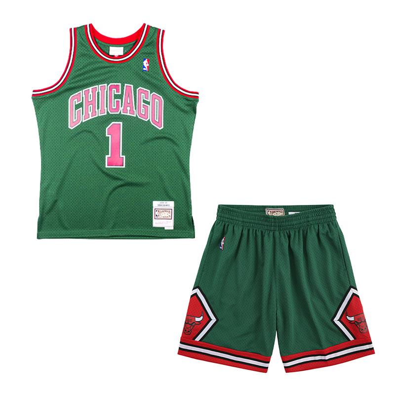 Баскетбольный костюм Mitchell & Ness Унисекс SMJYCP19241CBUDKGN08DRSSMSHGS1
