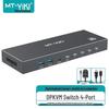 MT-viki 4-портовый KVM-переключатель DisplayPort 8K