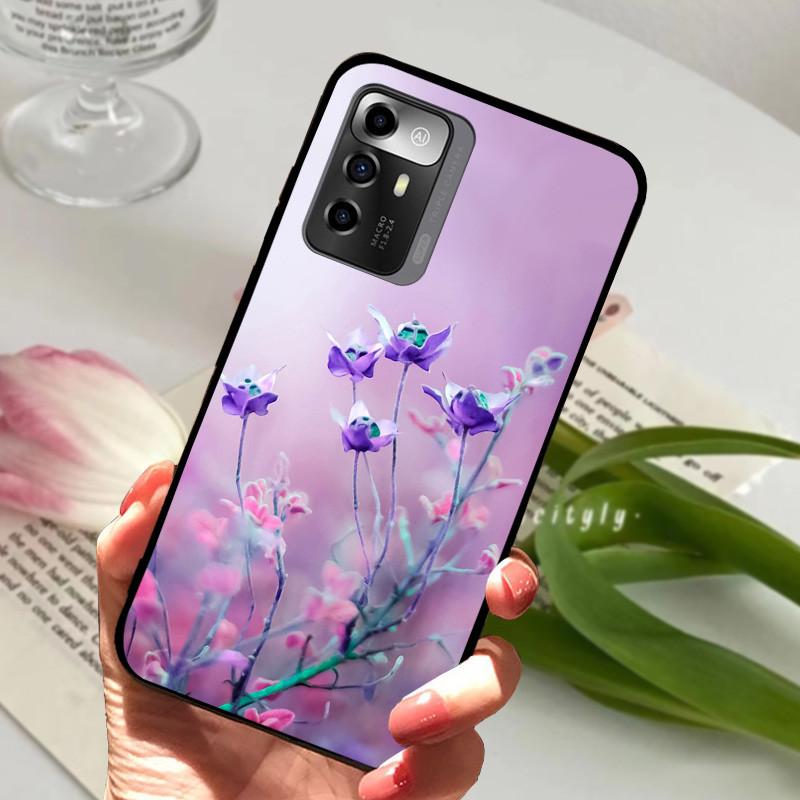 Чехол для ZTE Blade A72 / A 72 5G / A52 Черный Силиконовый Мягкий ТПУ Фунда Чехол для ZTE Blade A72 5G BladeA72 Бампер Защита Fundas