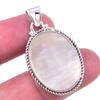 Natural Mother Of Pearl Gemstone 925 Solid Sterling Silver Pendant 1.50'' F2W82