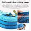 Автомобильные стяжные ремни, ремни для грузовиков, износостойкие, утолщенные, 15 м, самоблокирующиеся, натяжители для тросов, прочные грузовые ремни для связывания