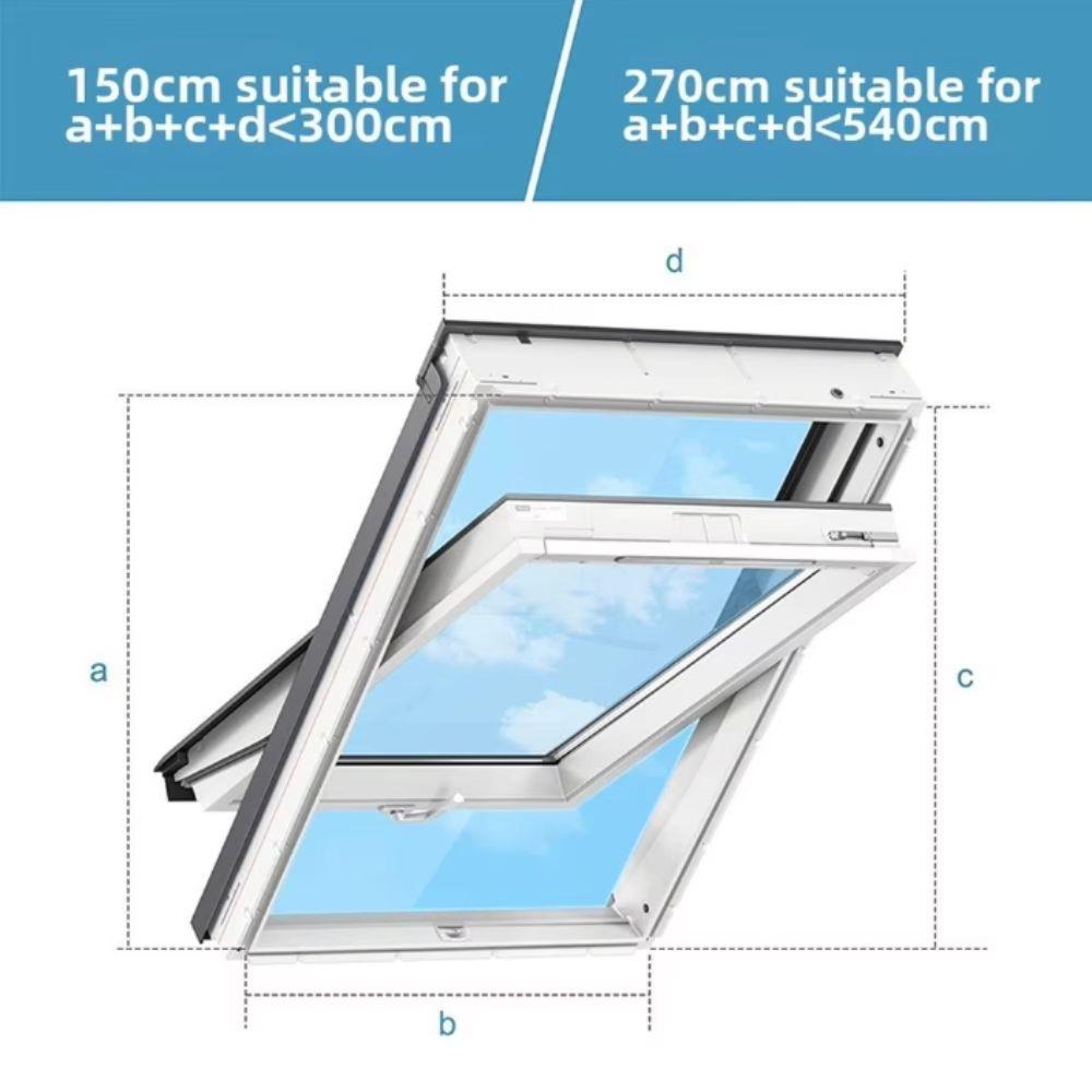 Long Lasting Use Portable Air Conditioner Silver Finished Polyester Window Seal Cooling Season