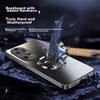 Phone Case for Huawei P50 Pro, P50 Pro Protective Cover with Magnetic Charging, Ultra-Thin Frosted Full Protection Shockproof Case, Graphite Black