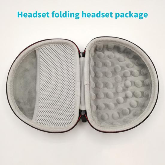 Сумка для хранения гарнитуры Устойчивая к царапинам Защищающая от падений Портативная Полезная Совместимая с Bluetooth Дорожная для переноски