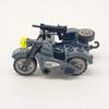 WW2 Military German Motorcycle Building Blocks Japanese Army Motorcycle Model Soldiers Parts Weapons Accessories Blocks Bricks