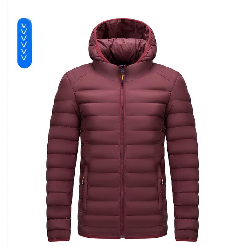 Осенне-зимняя новая 40D водонепроницаемая пленка рибана хлопковая одежда для мужчин среднего возраста и молодых людей куртки больших размеров хлопковая одежда для мужчин