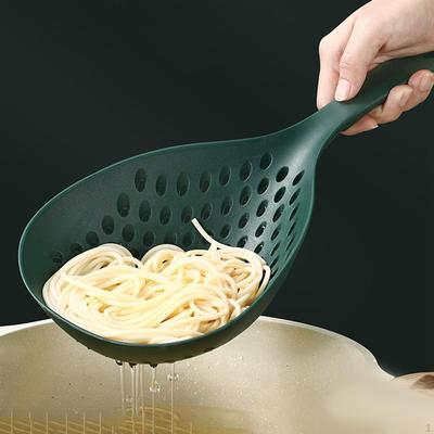 Дуршлаг с прорезями и ручкой для фритюрницы для макарон, ковш для кухни