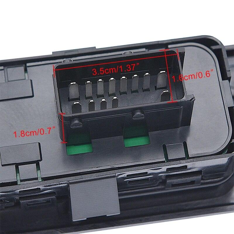 6554.QC 6554QC Front Left Side Power Master Window Switch Console For Peugeot 207 Stufenheck 2007-2014 for Citroen C3 Picasso