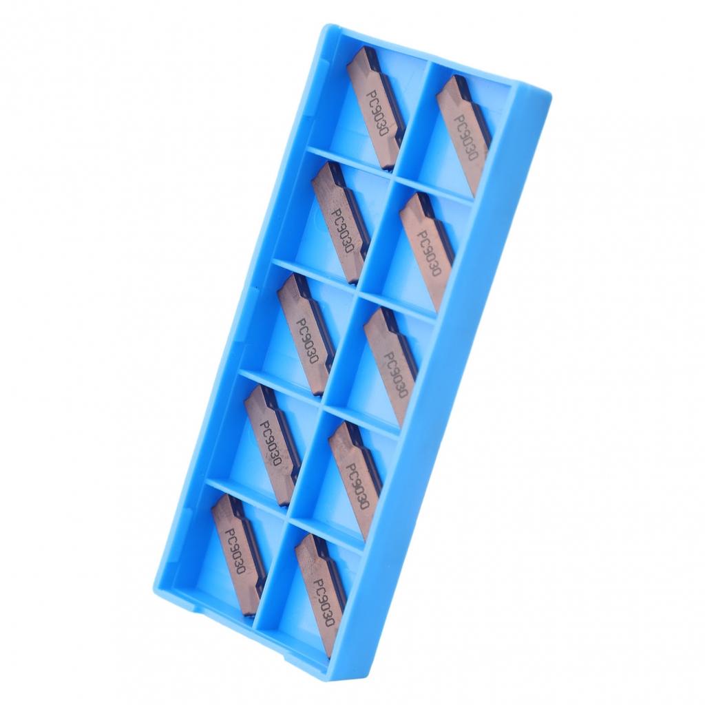 10 X MGMN300-M PC9030 твердосплавная пластина для отрезного инструмента MGEHR/MGIVR, новые