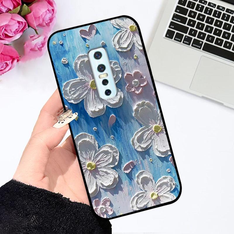 Чехлы Для vivo V17 Pro Милый Астронавт Модный Ударопрочный Мягкий Бампер Для Vivo V17 Pro V17Pro 1909 1910 Coque V 17 Pro Capa
