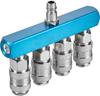 Pneumatic quick coupler 1/4"" KD2166