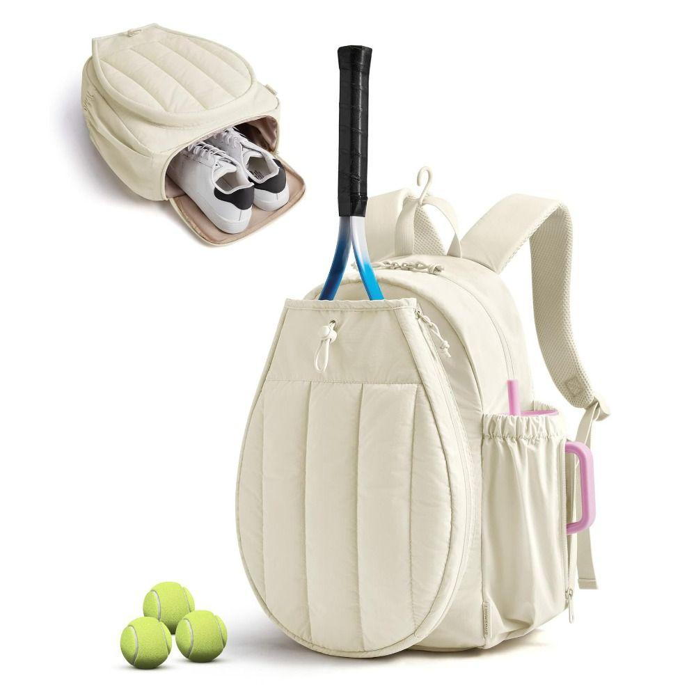 20L Tennis Backpack Large Capacity Sports Fitness Bag Durable Tennis Racket Bag  Travel