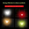 Motorcycle Stickers Universal Fender Reflective Sticker - Glow-in-the-Dark Arrow Design for Cars and Motorcycles