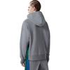 Moncler Letter Pattern Printed Hooded Pullover Long Sleeve Sweatshirt Men sweatshirt Gray I2-097-8G00011-80451-983