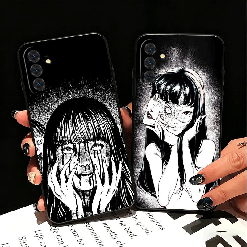 Японский Хоррор Аниме Мягкий Чехол для Телефона для Samsung A17 A37 A57 A16 A26 A36 A56 A15 A25 A35 A55 A14 A24 A34 A54 A13 A23 A33 A53 A5