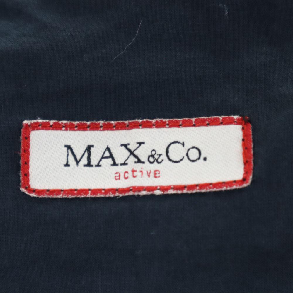 Кожаная куртка MAX&CO 42 Угольно-серая Женская Б/у