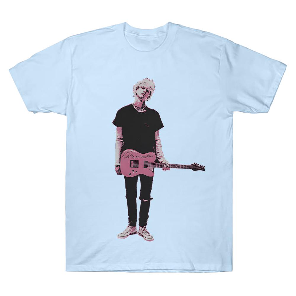 MGK Tickets Anniversary Oversized Tee Graphic T Shirt Men Women Harajuku Vintage High Street Tshirt Summer Cotton Tops Streetwear