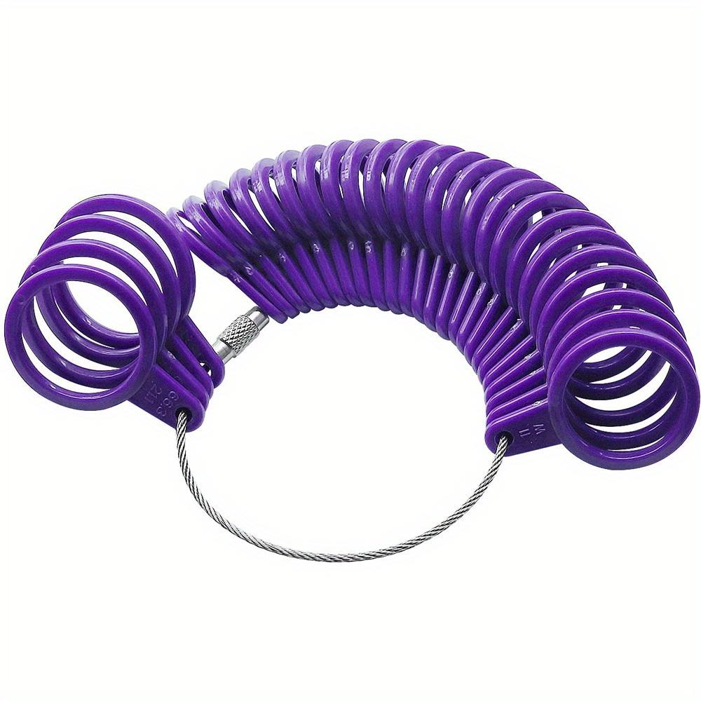 Ring Sizer 27pcs Finger Size Gauge Jewelry Measuring Tool Set Rings Making Tools Of US Size 1-13 With Half Size And UK Size A-Z