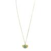 Les Trésors De Lily [P2300] - Gold-plated Artisanal Necklace 'Princesse Ottomane' Golden Green