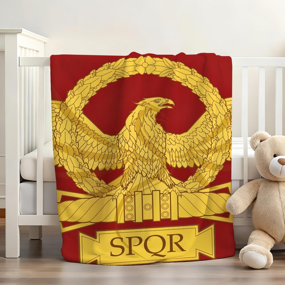 Модное одеяло SPQR, мягкое и приятное для кожи, для дивана, кровати, для сна, покрывало, одеяло на все сезоны