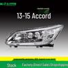 Honda Accord 13-15 9-е поколение Высокая комплектация Блок-фара Передний фонарь