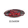 KLYE5 1Pc ABS Car Front Hood Sticker Rear Trunk Cover Badge Decal For Ford Focus Ranger Fiesta Transit Mustang Mondeo Escape Fusion