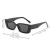 Classic Square Casual Fashion Sunglasses Women Men Vintage Stylish Oval Shaped Minimalist Female Male