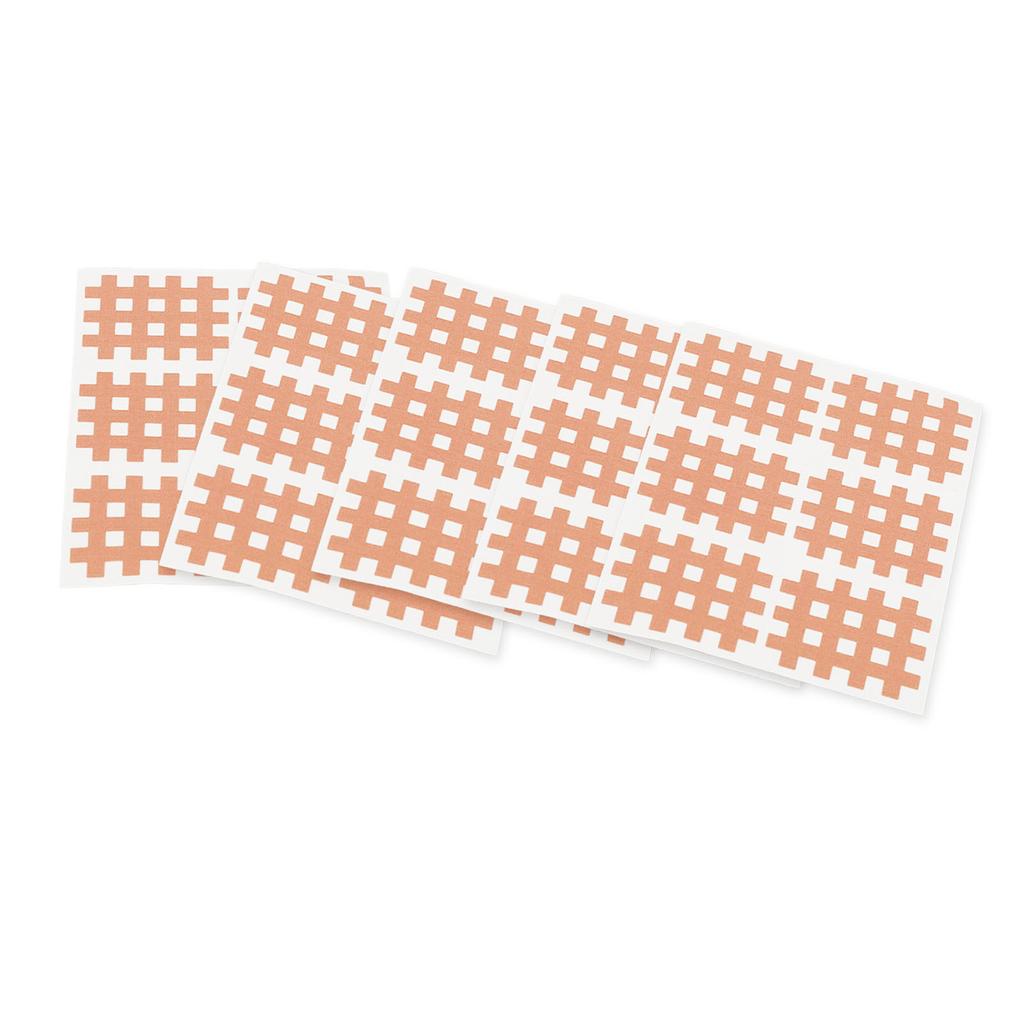 5 листов сетчатой ленты дышащая суставная мышца акупунктурная точечная терапия крест кинезиологическая лента для рук