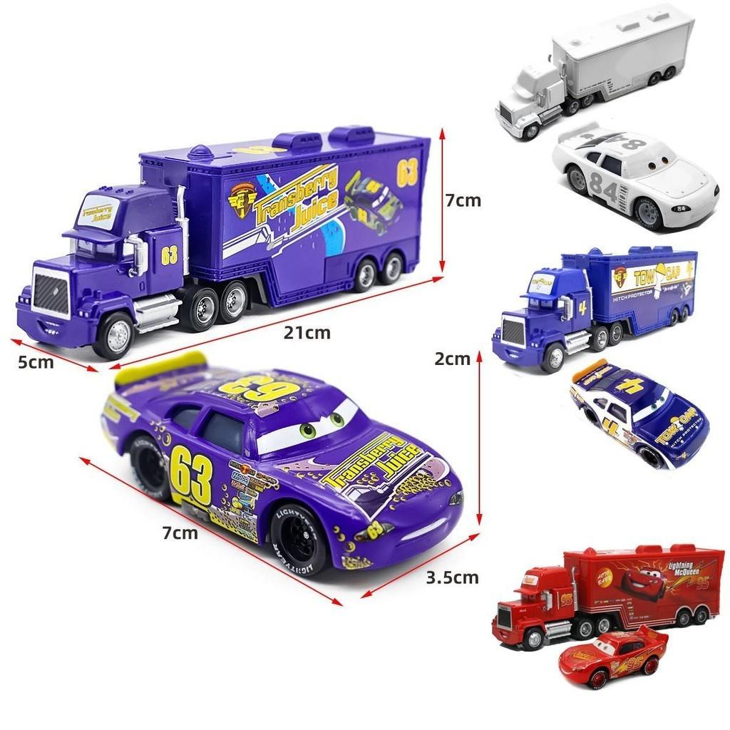 Гоночные машины Мак Дядя Маккуин Блокпост Крутая Сестра 95 Грузовая машина для творческой игры и веселья