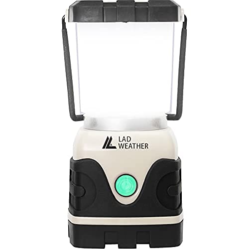 Radweather LED Lantern, Battery-Free Rechargeable, Ultra-Bright 1000 Lumens, Ideal for Emergency Preparedness and Camping, White