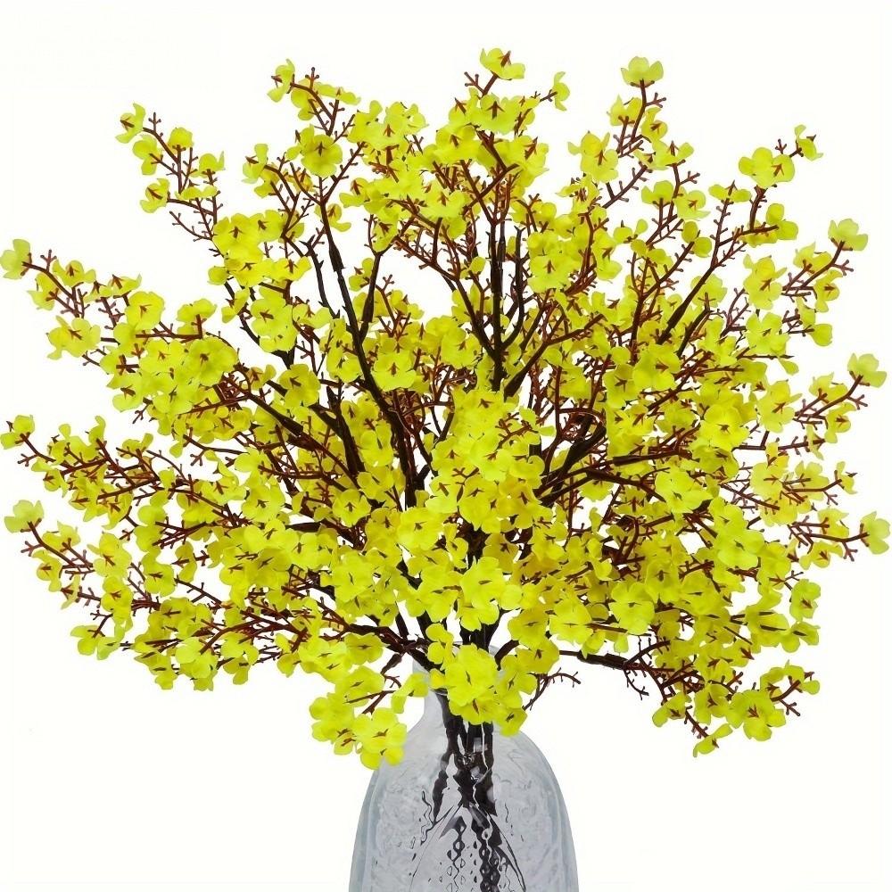 2pcs Silk Faux Silk Gypsophila 49cm Long Branch Flower Branch Halloween Decor
